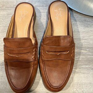 Crown Vintage Brown Loafer Mules - Size 9 - Worn Once!